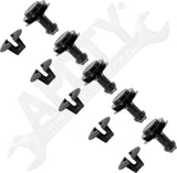 APDTY 811157 Front Air Deflector And Grommet - Pack of 5 Sets