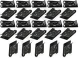 APDTY 811631 Clip Nut - Wide Panel - No. 8 X 3/8 In, Panel Range .025 In - .125