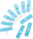 APDTY 811755 Windsheild Reveal Molding Retainer Clips; Pack Of 10; 75545-53011