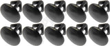 APDTY 811761 Radiator Splash Shield Plastic Push-Pin Retainer; Pack Of 10