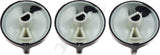 APDTY 8136513 HVAC AC Heat Heater Temp Mode Speed Control Knob Set Of 3