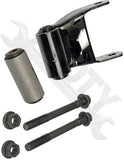 APDTY 833115 Leaf Spring Shackle Bracket Mount With Bolts & Bushing(s)