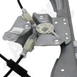 APDTY 850096 Window Regulator, Power w/o Motor - Front Right