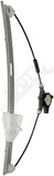 APDTY 850162 Power Window Regulator (Regulator Only)