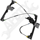 APDTY 850582 Vw, 2002-97. Regulator Only, Power-front Right 2002-97 Cabrio