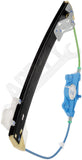 APDTY 850751 Power Window Regulator Without Motor; Sedan Or Wagon; Rear Right