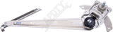 APDTY 851021 Manual Window Regulator Front Left Non-Powered Hand Crank Type