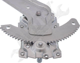 APDTY 851021 Manual Window Regulator Front Left Non-Powered Hand Crank Type