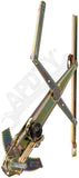 APDTY 851558 Manual Window Regulator Only