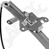 APDTY 851813 Power Window Regulator Front Right; Passenger-Side; Regulator Only