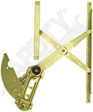 APDTY 851947 Left Manual Window Regulator (Non-Powered)