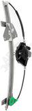 APDTY 852059 Power Window Regulator and Motor Assembly