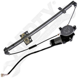 APDTY 852087 Power Window Regulator & Motor Assembly; Rear Left