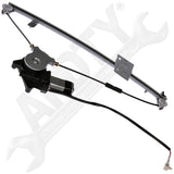 APDTY 852087 Power Window Regulator & Motor Assembly; Rear Left