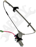 APDTY 852120 Power Window Regulator and Motor Assembly; Rear Right