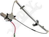 APDTY 852120 Power Window Regulator and Motor Assembly; Rear Right