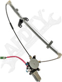APDTY 852129 Power Window Regulator and Motor Assembly; Rear Left