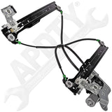 APDTY 852680 Power Window Motor & Regulator Assembly Rear Right, Passenger-Side