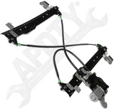 APDTY 852689 Power Window Motor & Regulator Assembly (Rear Left Driver-Side)