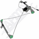 APDTY 852752 Power Window Motor & Regulator Assembly Left-Side (Driver)