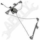 APDTY 852752 Power Window Motor & Regulator Assembly Left-Side (Driver)