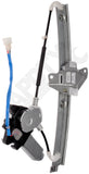 APDTY 852805 Power Window Regulator and Motor Assembly