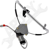 APDTY 852855 Power Window Motor & Regulator Assembly; Sedan; Rear Left