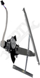 APDTY 852860 Power Window Motor & Regulator Assembly; 2-Door Coupe; Front Right