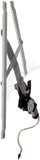 APDTY 852860 Power Window Motor & Regulator Assembly; 2-Door Coupe; Front Right