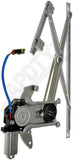 APDTY 852864 Power Window Motor & Regulator Assembly; Front Left
