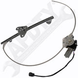 APDTY 852879 Power Window Motor Regulator Front Left 97-01 Cherokee OE Style