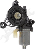 APDTY 853055 Window Lift Motor; Left Front or Rear; Models With 2-Pin Connector