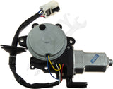 APDTY 853622 Power Window Lift Motor; 6-Pin Connector; Front Left (Driver-Side)