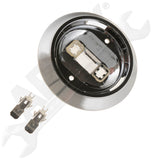 APDTY 85435 Round Dome Lens Base Kit