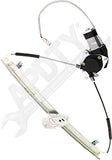 APDTY 859241 Power Window Motor & Regulator Assembly; Front Right