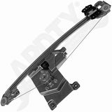APDTY 859375 Power Window Motor & Regulator Rear Left 04-12 Colorado Canyon