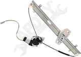 APDTY 859623 Power Window Motor & Regulator Assembly; Rear Left (Driver-Side)