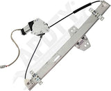 APDTY 859623 Power Window Motor & Regulator Assembly; Rear Left (Driver-Side)