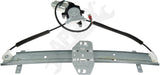 APDTY 859624 Power Window Motor & Regulator Assembly; Rear Right
