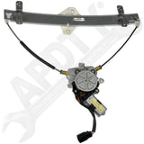 APDTY 862157 Power Window Motor & Regulator Assembly; 6-Pin Motor; Front Left