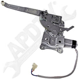 APDTY 862280 Power Window Motor & Regulator Assembly Rear Right