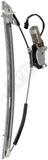 APDTY 862307 Window Motor/Regulator Assembly - Front Left