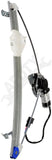 APDTY 862455 Window/Motor Regulator Assembly - Front Left