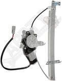 APDTY 862463 Window Motor/Regulator Assembly - Rear Left