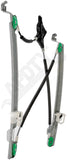 APDTY 863126 Power Window Regulator (Regulator Only)