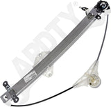 APDTY 863453 Window Regulator, Power w/o Motor - Front Left