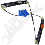 APDTY 863477 Window Regulator, Power w/o Motor - Rear Left