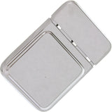 APDTY 8716212 Exterior Door Handle; Zinc Chrome Plated; Front Left or Right