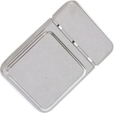 APDTY 8716212 Exterior Door Handle; Zinc Chrome Plated; Front Left or Right