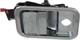 APDTY 8716312 Exterior Door Handle; Chrome All Metal; Right Passenger-Side